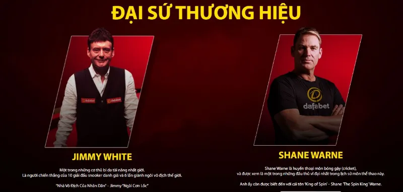 đại sứ thương hiệu dafabet